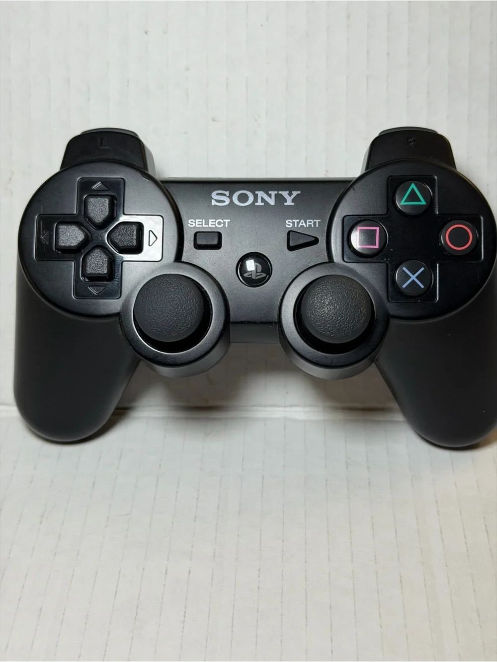 OEM PS3 Sony DualShock 3 PlayStation 3 Controller - Black - Tested, Working